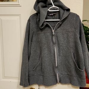 Kirkland XXL GRAY ZIP UP HOODIE